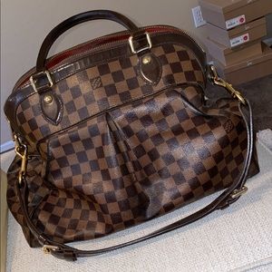 Limited Edition preloved leather Louis Vuitton bag